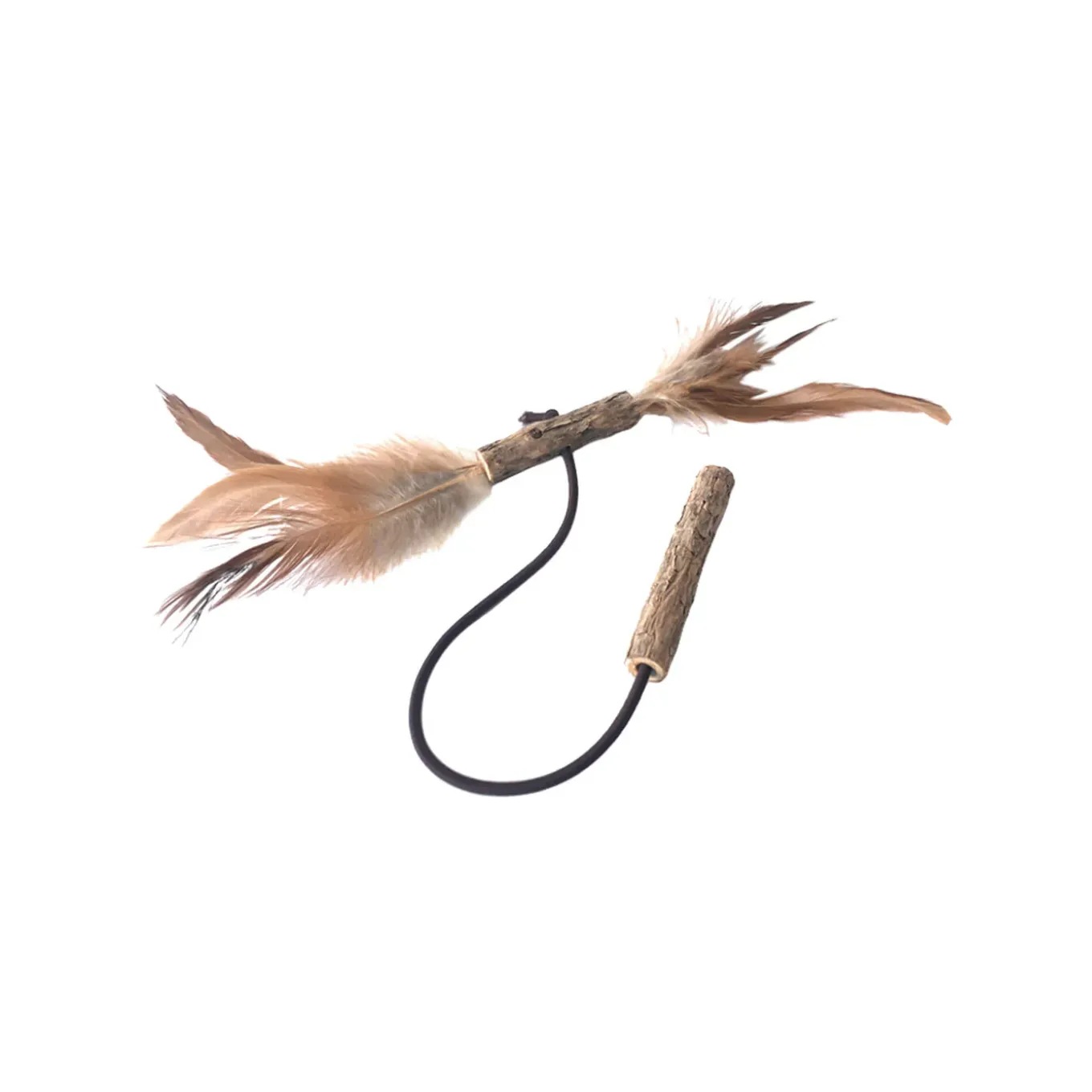 CATWANT Replaceable Teaser Cat Toy with Bird Chirping Device