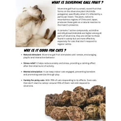 CATWANT Silvervine Gall Fruit Powder for Cats