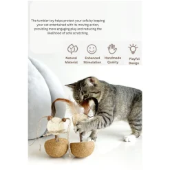 CATWANT Silvervine Tumbler Cat Toy