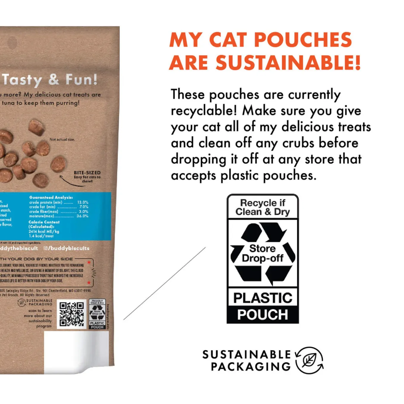 Cloud Star Buddy Softies Grain Free Soft Cat Treats