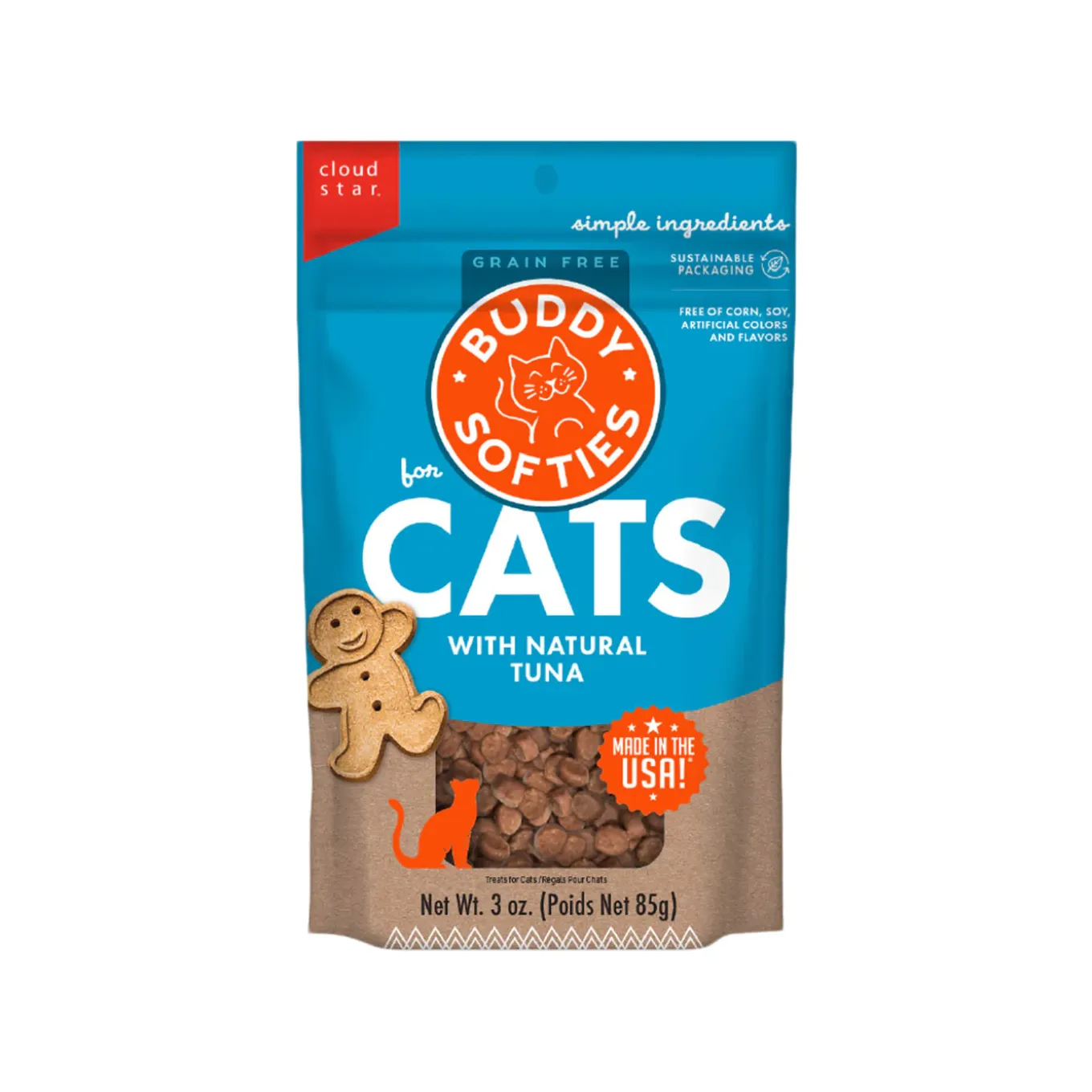 Cloud Star Buddy Softies Grain Free Soft Cat Treats