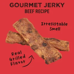Cloud Star Wag More Bark Less Grain Free BBQ Jerky Treats for Dogs