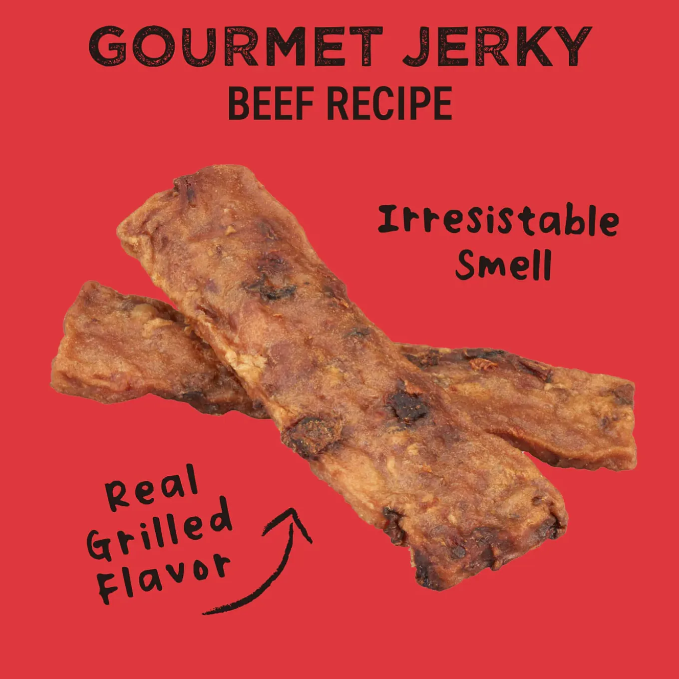 Cloud Star Wag More Bark Less Grain Free BBQ Jerky Treats for Dogs