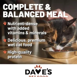 Dave's Pet Food 95% Premium Meats Grain Free Wet Cat Food