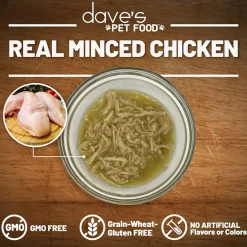 Dave's Pet Food Dinner in Gravy Grain Free Wet Cat Food