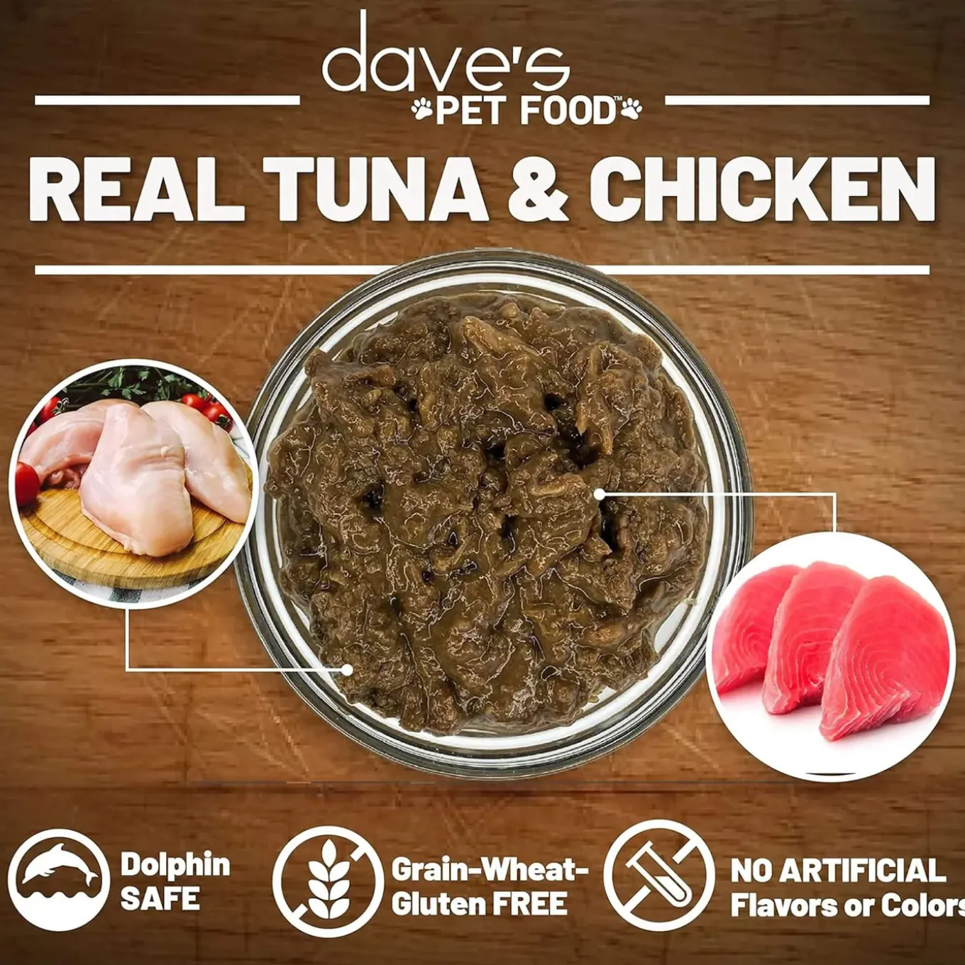 Dave's Pet Food Saucey Pate Grain Free Wet Cat Food