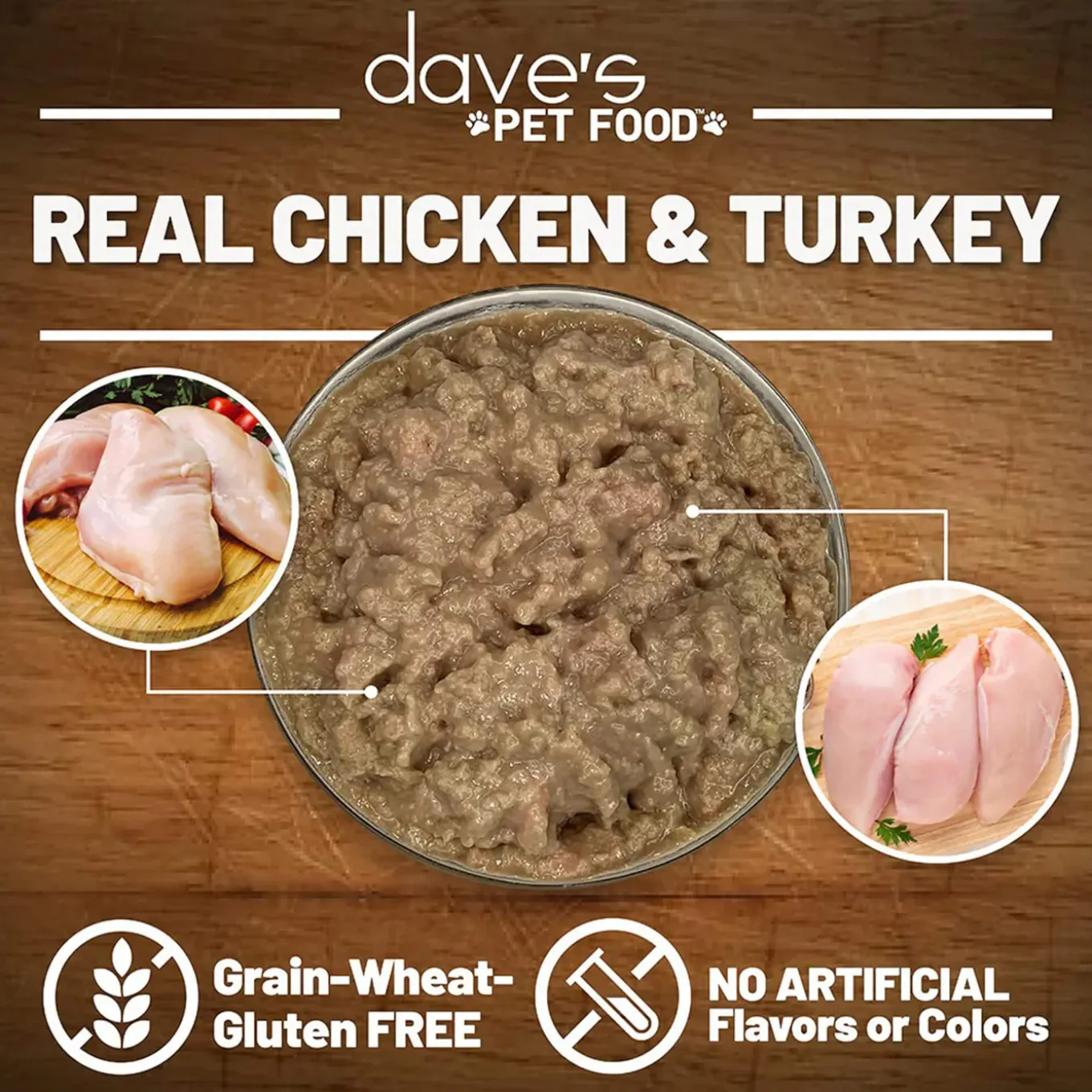 Dave's Pet Food Saucey Pate Grain Free Wet Cat Food