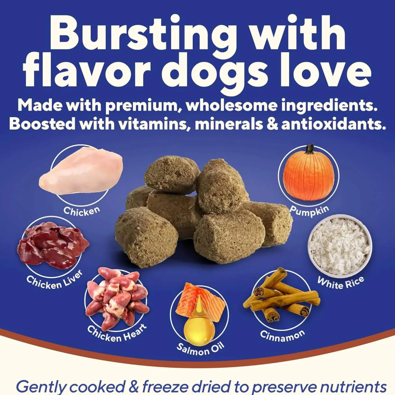 Dave's Pet Food Digesti-Bites Freeze Dried Complete & Balanced Dog Treats