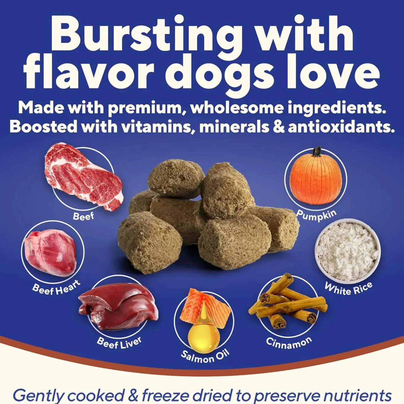 Dave's Pet Food Digesti-Bites Freeze Dried Complete & Balanced Dog Treats