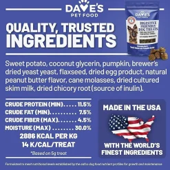 Dave's Pet Food Digestive Friendly Dog Treats