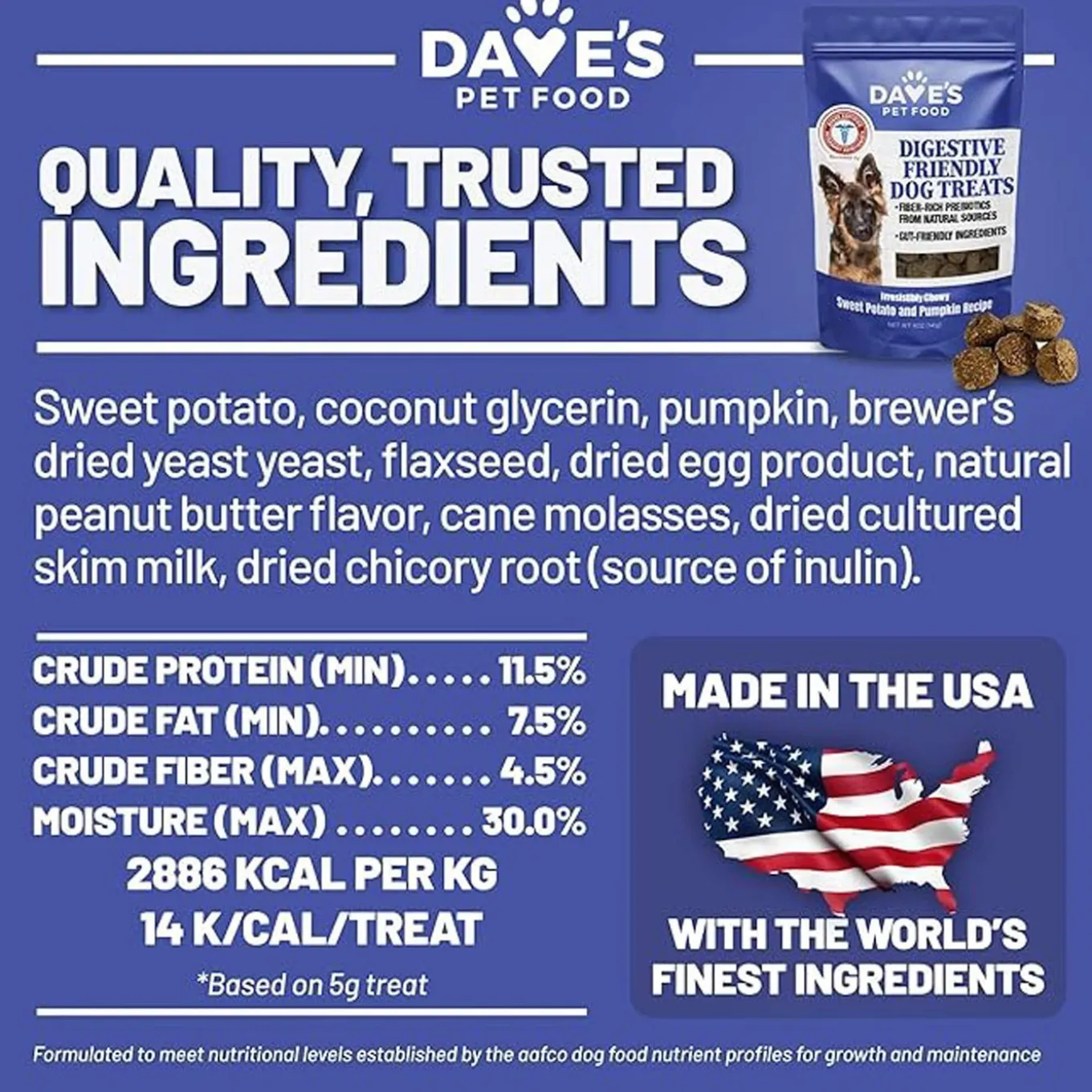 Dave's Pet Food Digestive Friendly Dog Treats