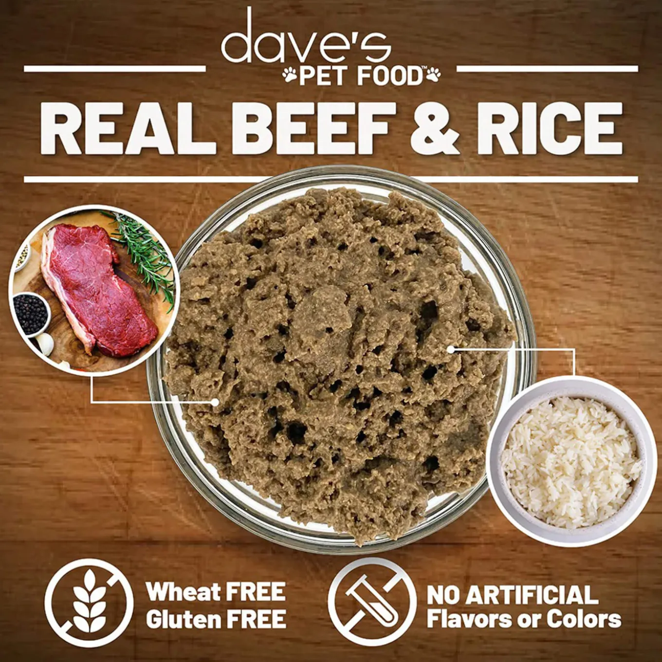 Dave's Pet Food Naturally Healthy Grain Inclusive Wet Dog Food