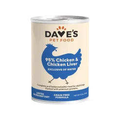 Dave's Pet Food 95% Premium Meats Grain Free Wet Dog Food