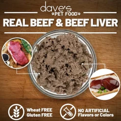 Dave's Pet Food 95% Premium Meats Grain Free Wet Dog Food