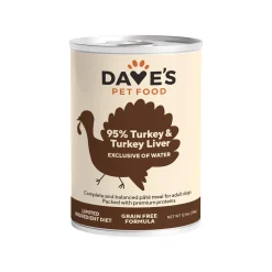 Dave's Pet Food 95% Premium Meats Grain Free Wet Dog Food