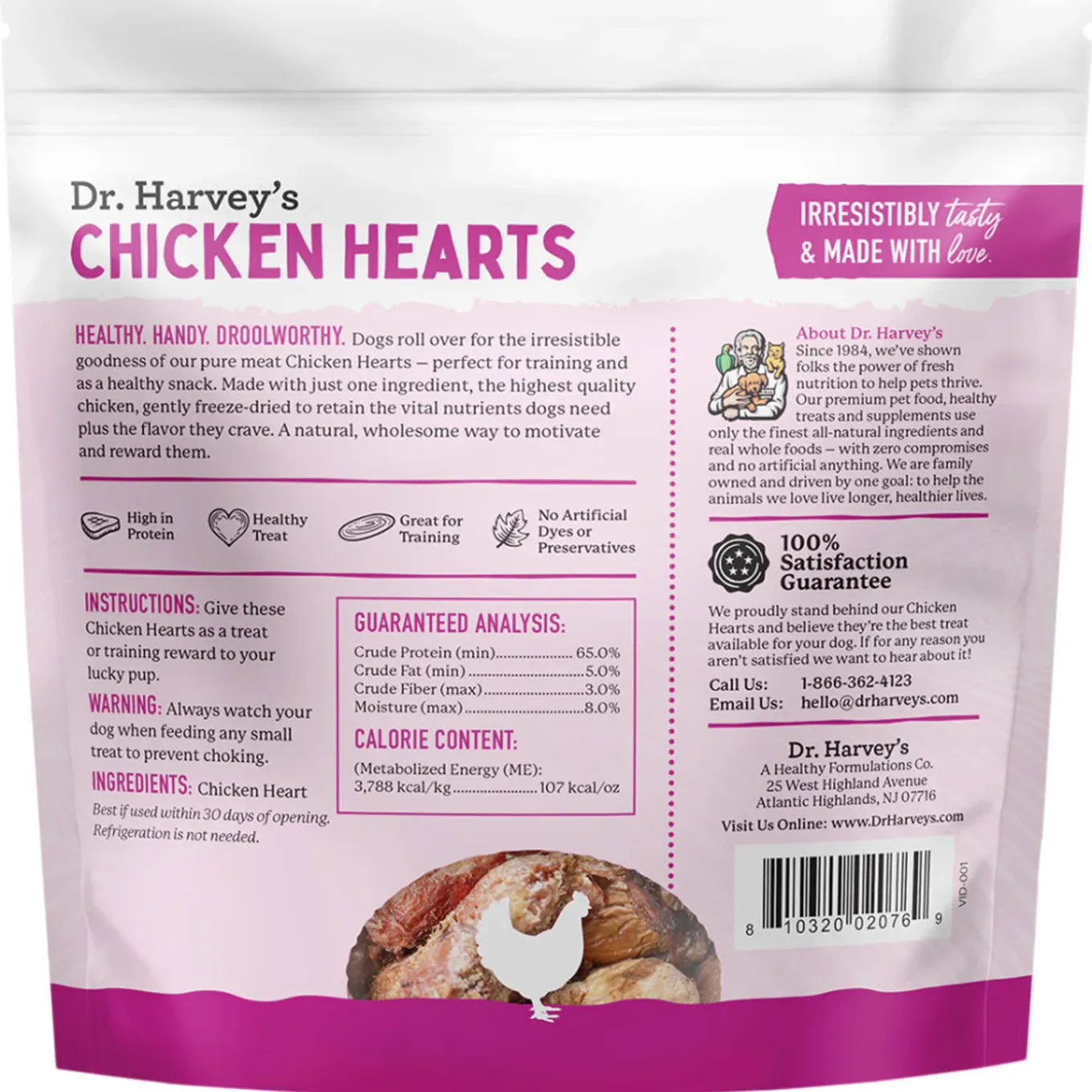 Dr. Harvey's Freeze Dried Treats for Dogs