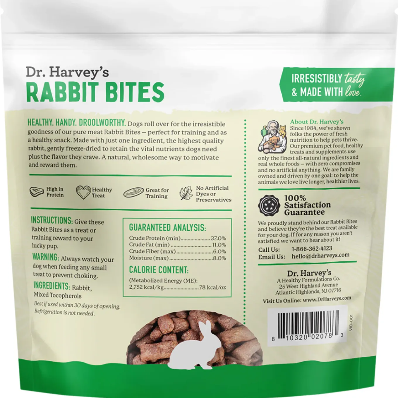 Dr. Harvey's Freeze Dried Treats for Dogs