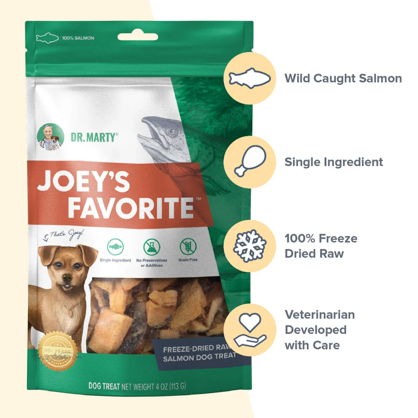 Dr. Marty Freeze-Dried Raw Dog Treats