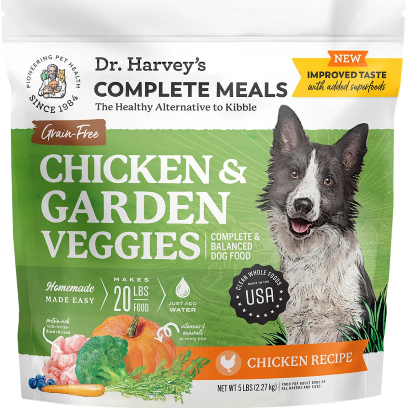 Dr. Harvey's Garden Veggies Grain Free Recipe Dog Food