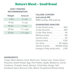 Dr. Marty Nature's Blend Freeze Dried Small Breed Dog Food