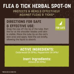 Earth Animal Nature's Protection Flea & Tick Spot On for Cats