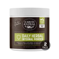 Earth Animal Nature's Protection Daily Herbal Internal Powder for Dogs & Cats