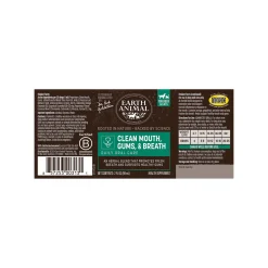 Earth Animal Organic Herbal Remedies Clean Mouth, Gums & Breath Tincture for Dogs
