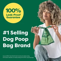 Earth Rated Easy Tie Handle Dog Poop Bags