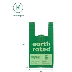 Earth Rated Easy Tie Handle Dog Poop Bags