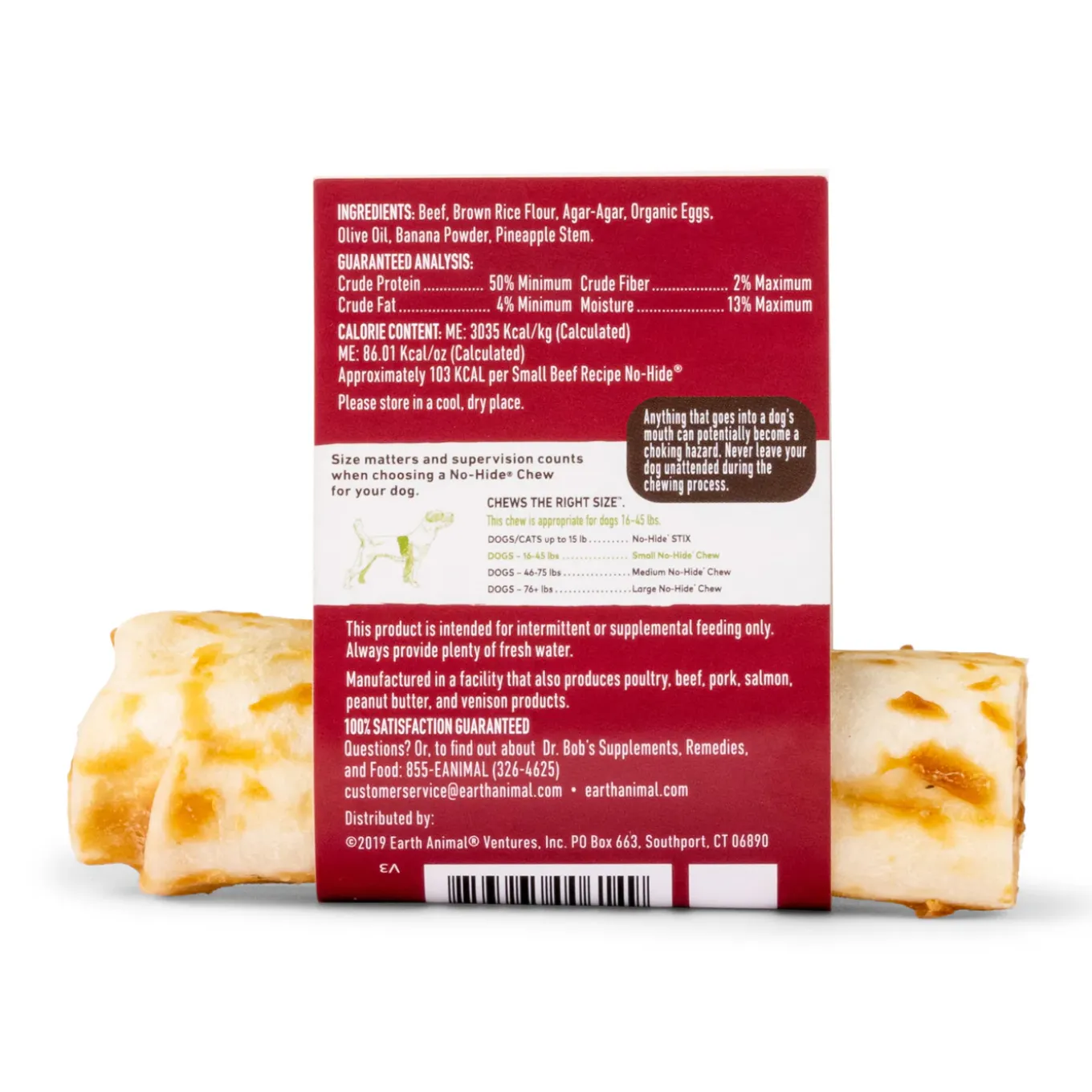Earth Animal No-Hide Chews for Dogs
