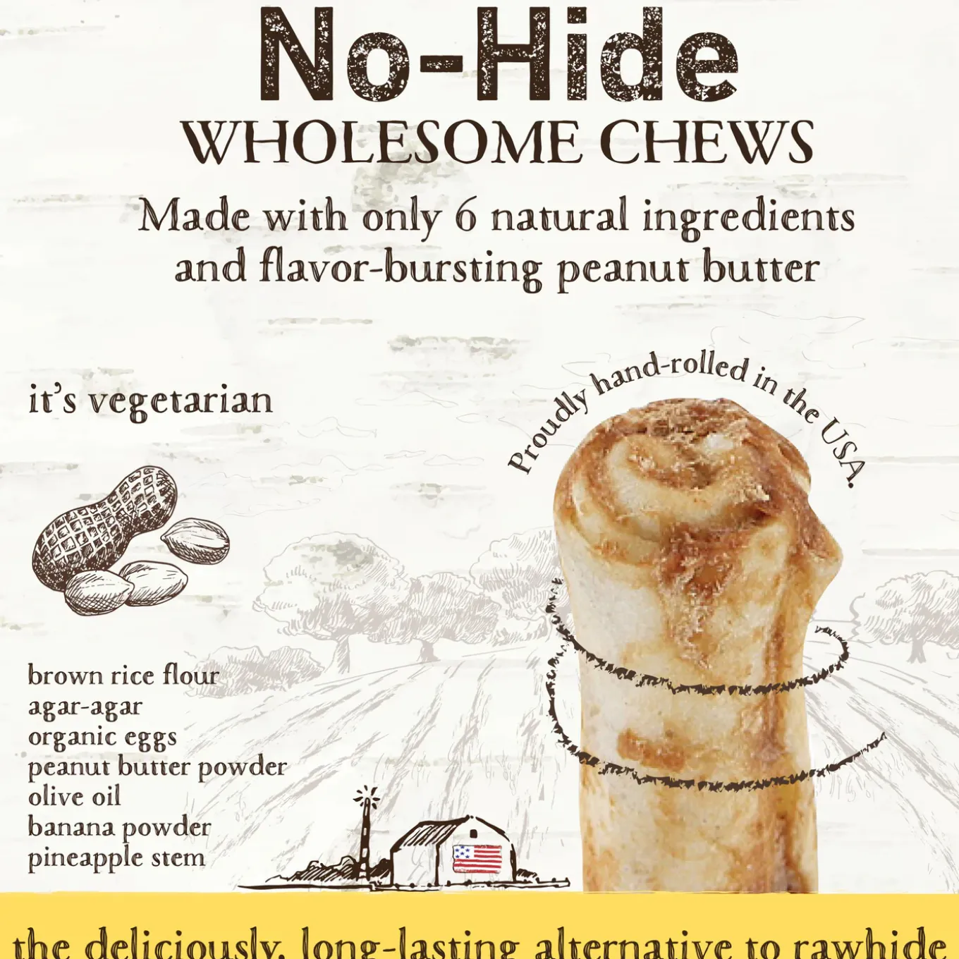Earth Animal No-Hide Chews for Dogs