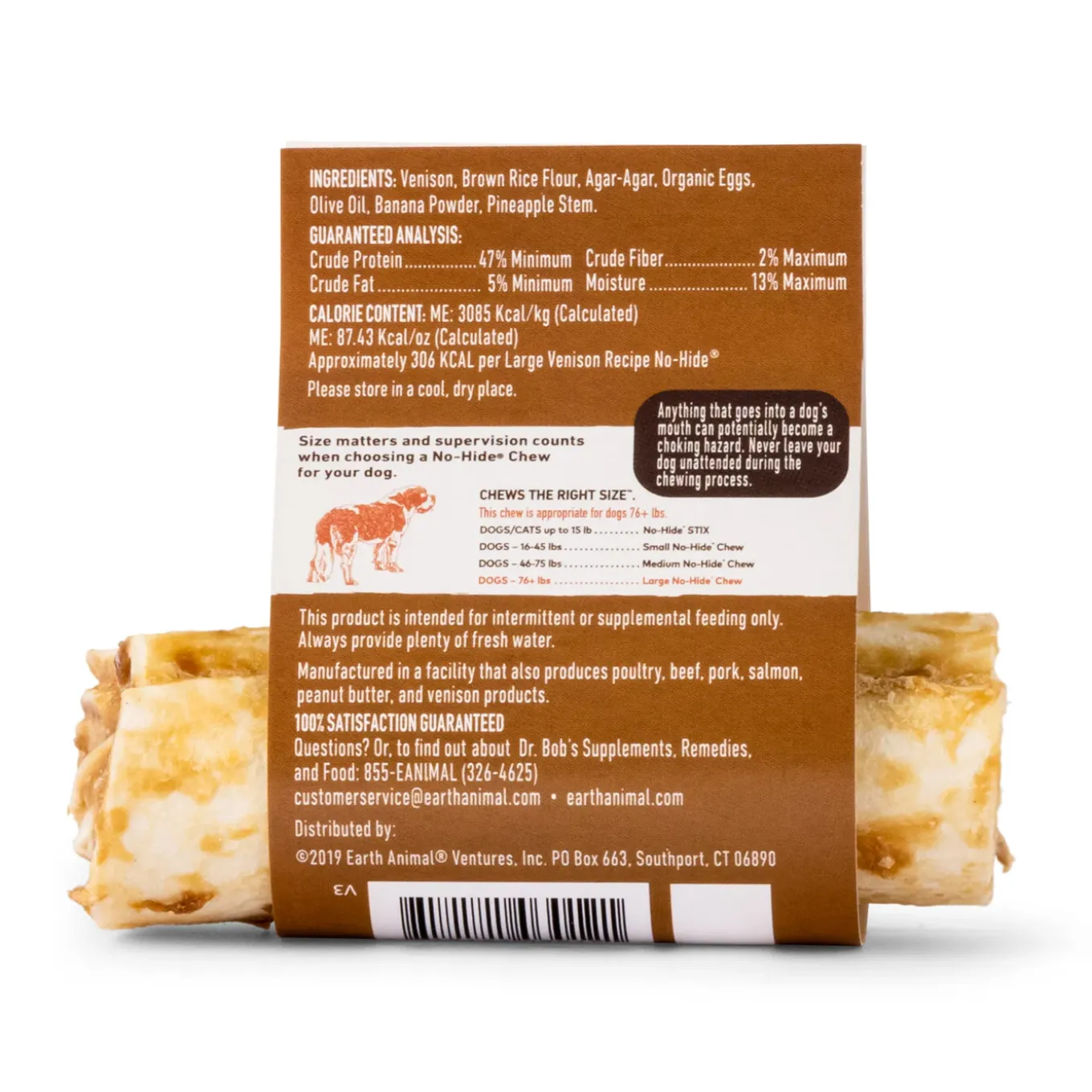 Earth Animal No-Hide Chews for Dogs