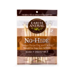 Earth Animal No-Hide Easily Digestible Rawhide Alternative Dog & Cat Stix Chews