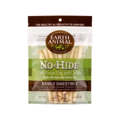 Earth Animal No-Hide Easily Digestible Rawhide Alternative Dog & Cat Stix Chews