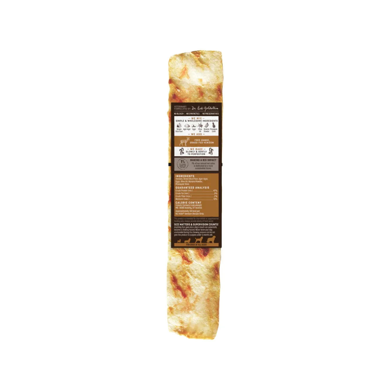 Earth Animal No-Hide Strips Dog Treats