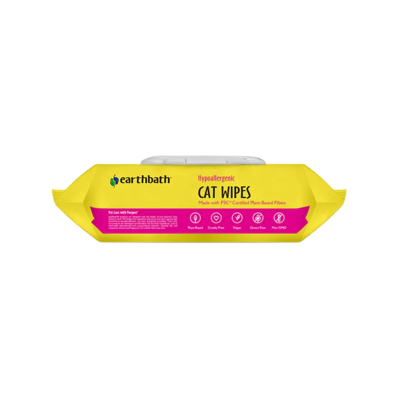 Earthbath Hypo-Allergenic Cat Cleaning Wipes
