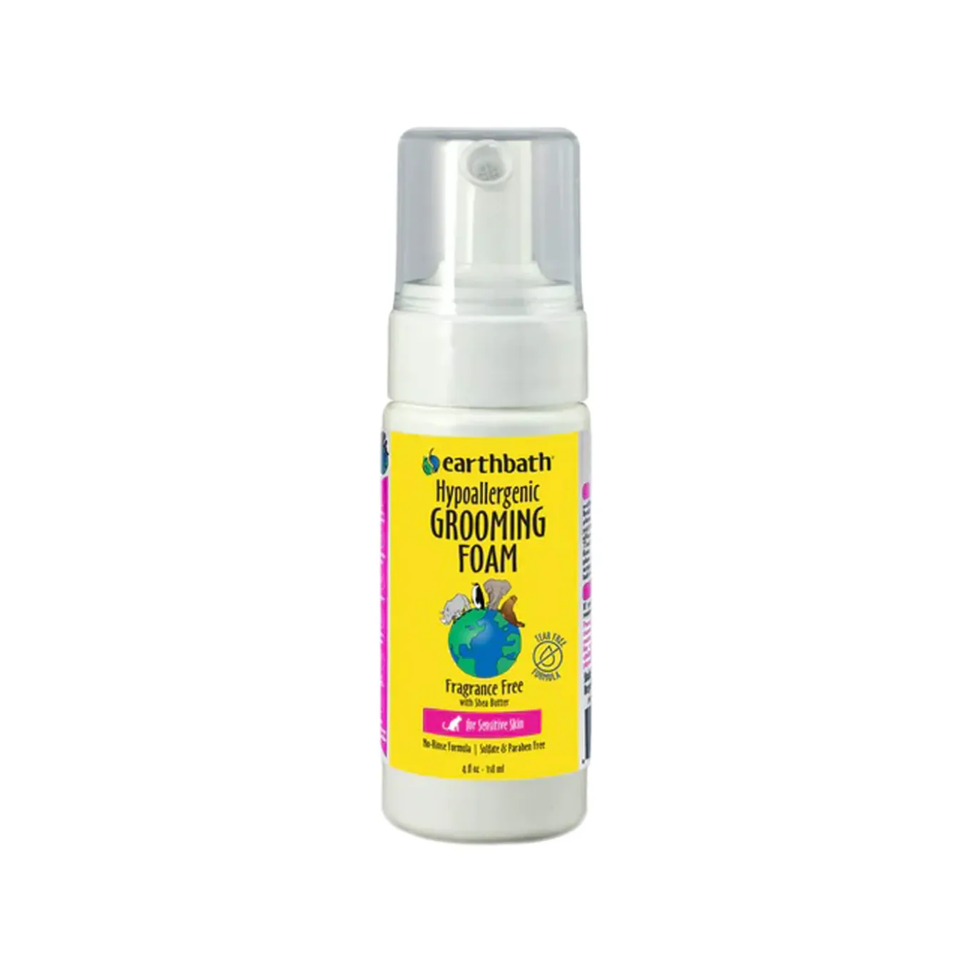 Earthbath Totally Natural Pet Care Waterless Grooming Foam for Cats