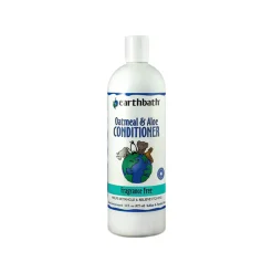 Earthbath Totally Natural Pet Care Oatmeal & Aloe Detangling Itch Relief Conditioner for Dogs & Cats