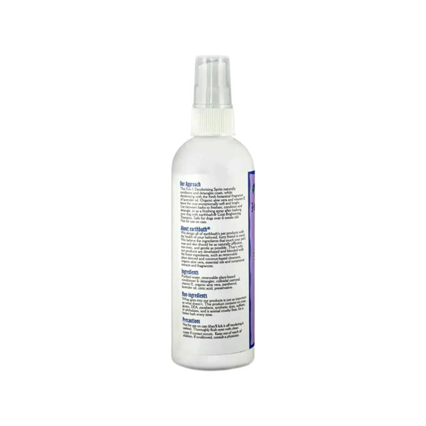Earthbath Totally Natural Pet Care Spritz Grooming Sprays for Dogs