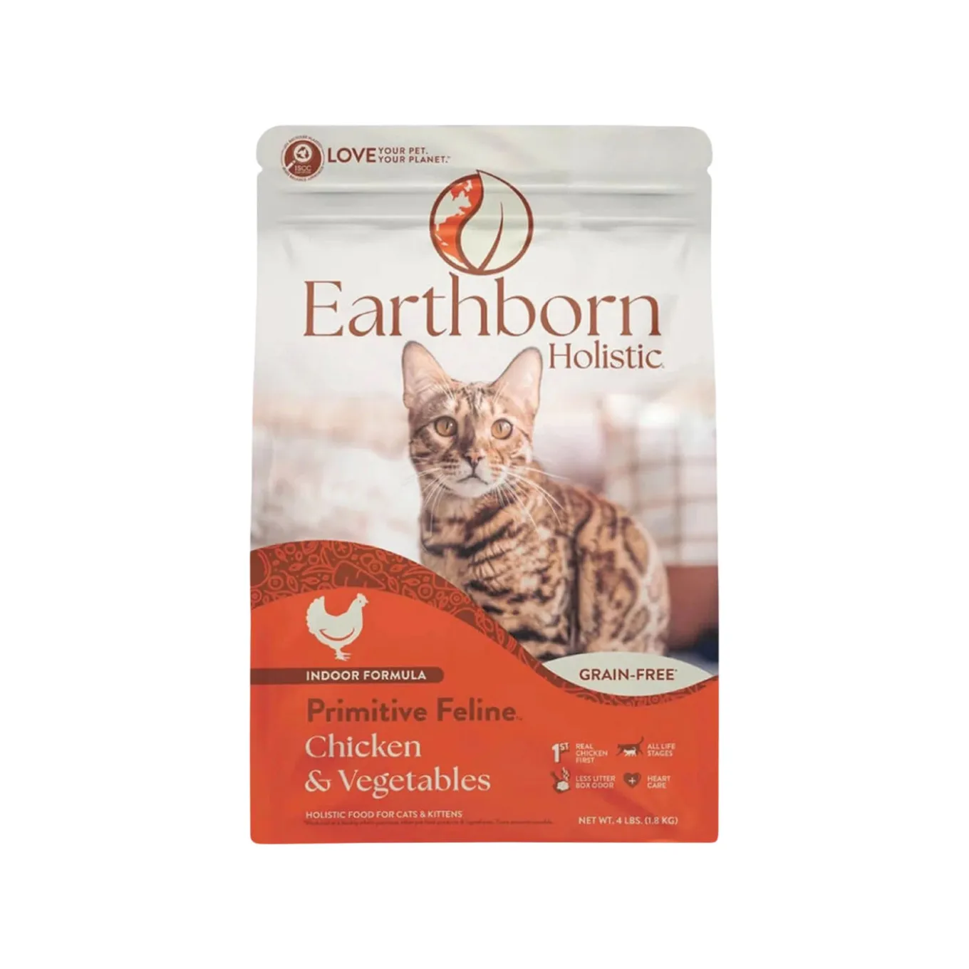 Earthborn Holistic Grain-Free Natural Dry Cat & Kitten Food