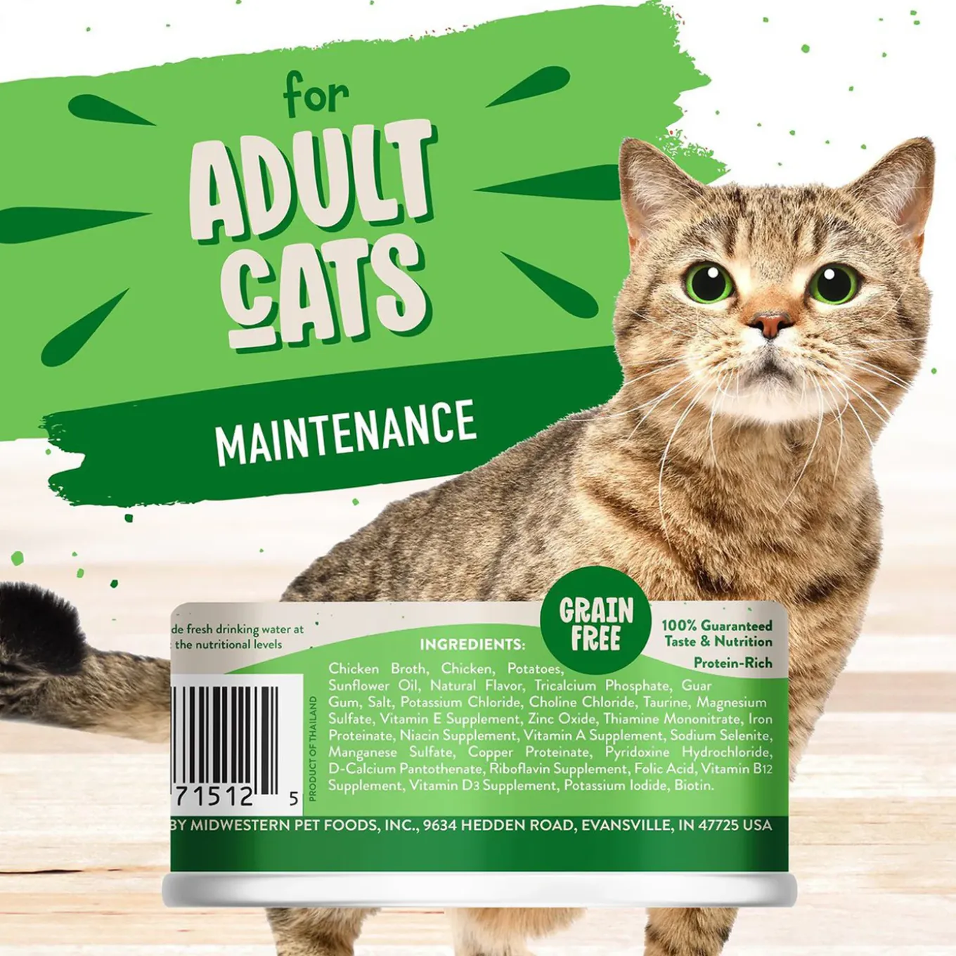 Earthborn Holistic Grain-Free Wet Canned Cat Food