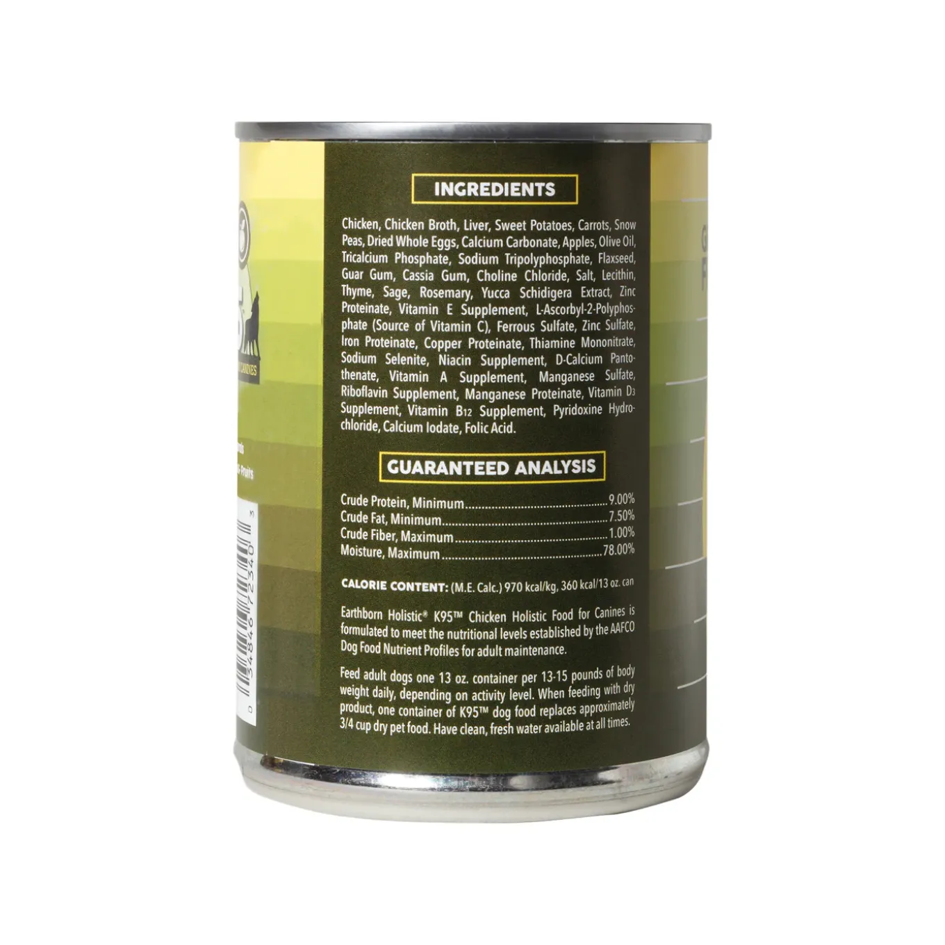 Earthborn Holistic K95 95% Real Meat Grain-Free Wet Canned Dog Food