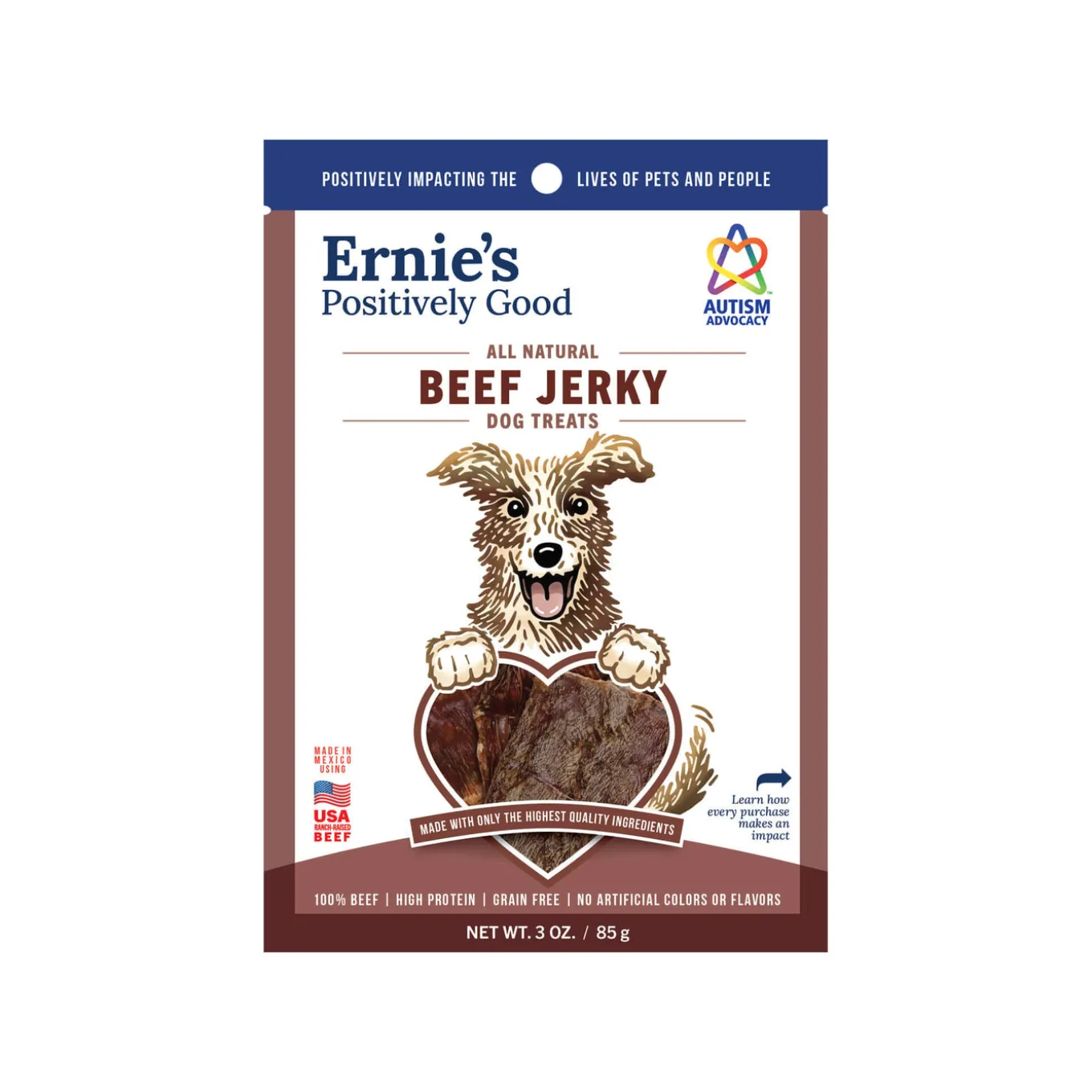 Ernie's Positively Good Jerky Dog Treats