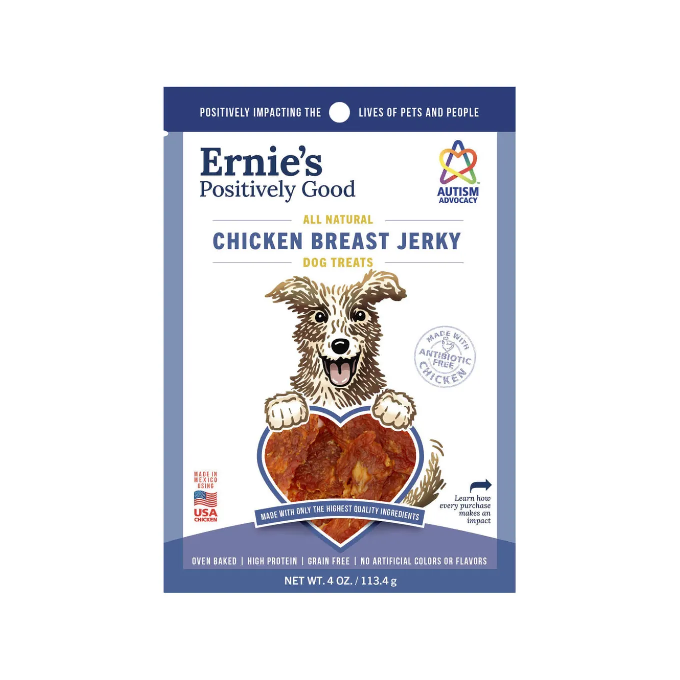Ernie's Positively Good Jerky Dog Treats