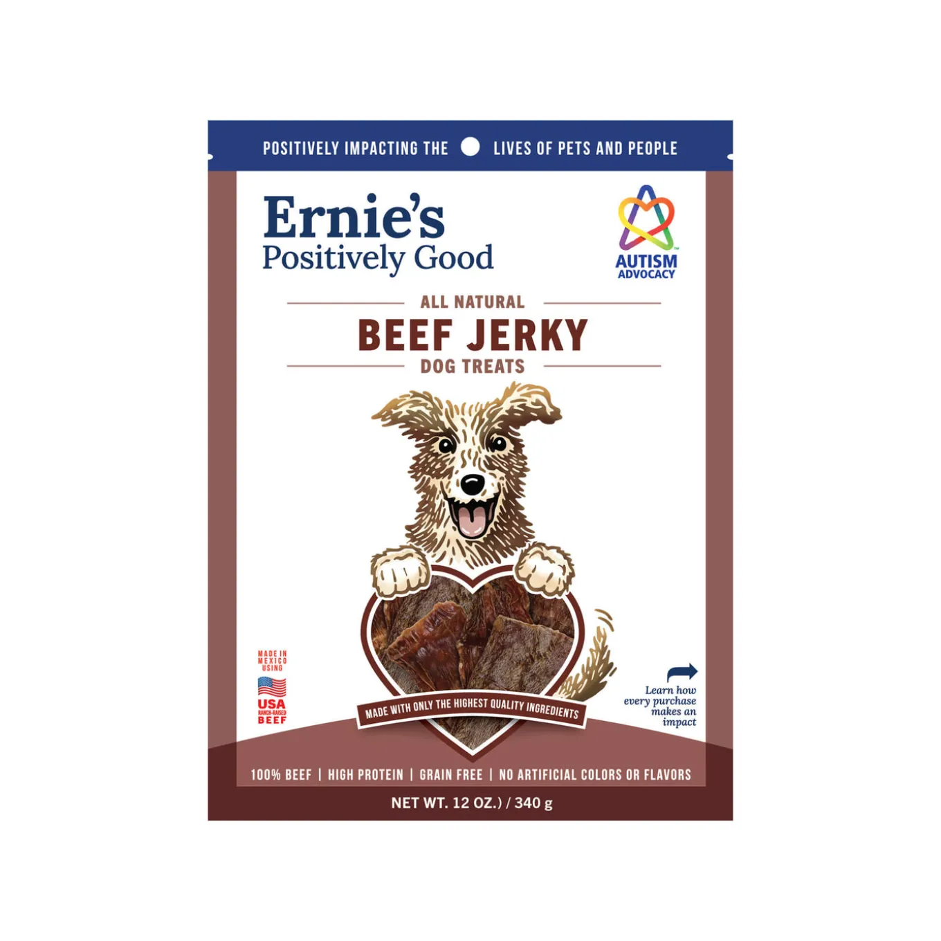 Ernie's Positively Good Jerky Dog Treats