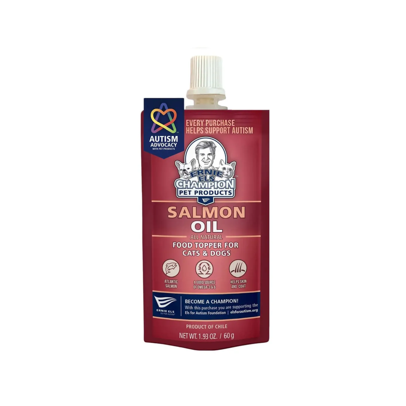 Ernie's Positively Good Salmon Oil for Dogs & Cats