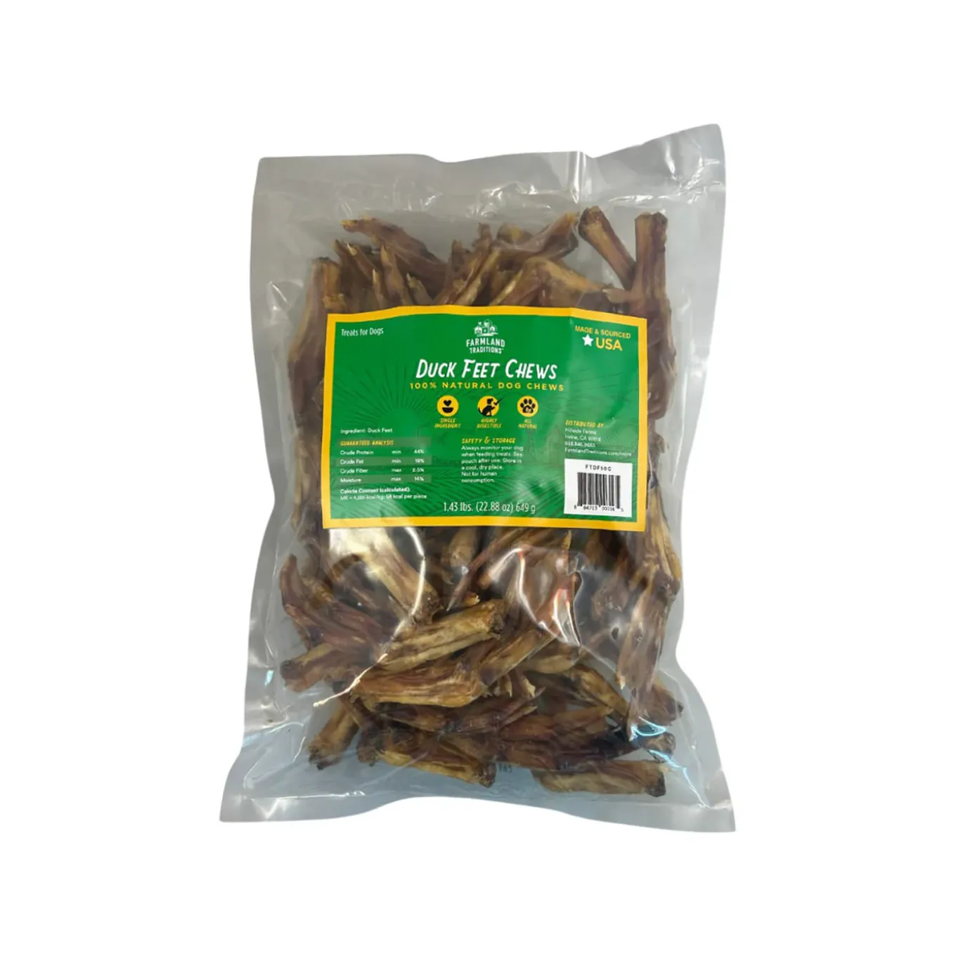 Farmland Traditions Duck Feet Dog Treats