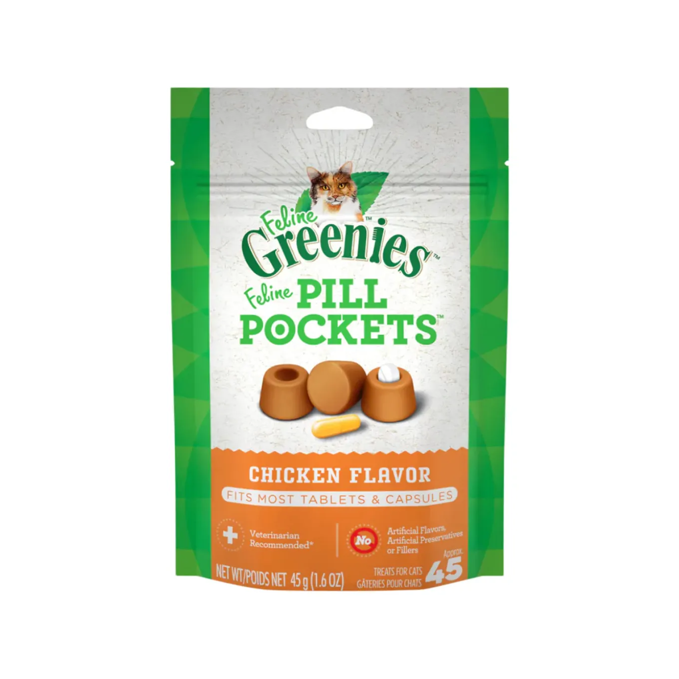 Feline Greenies Pill Pockets Cat Treats