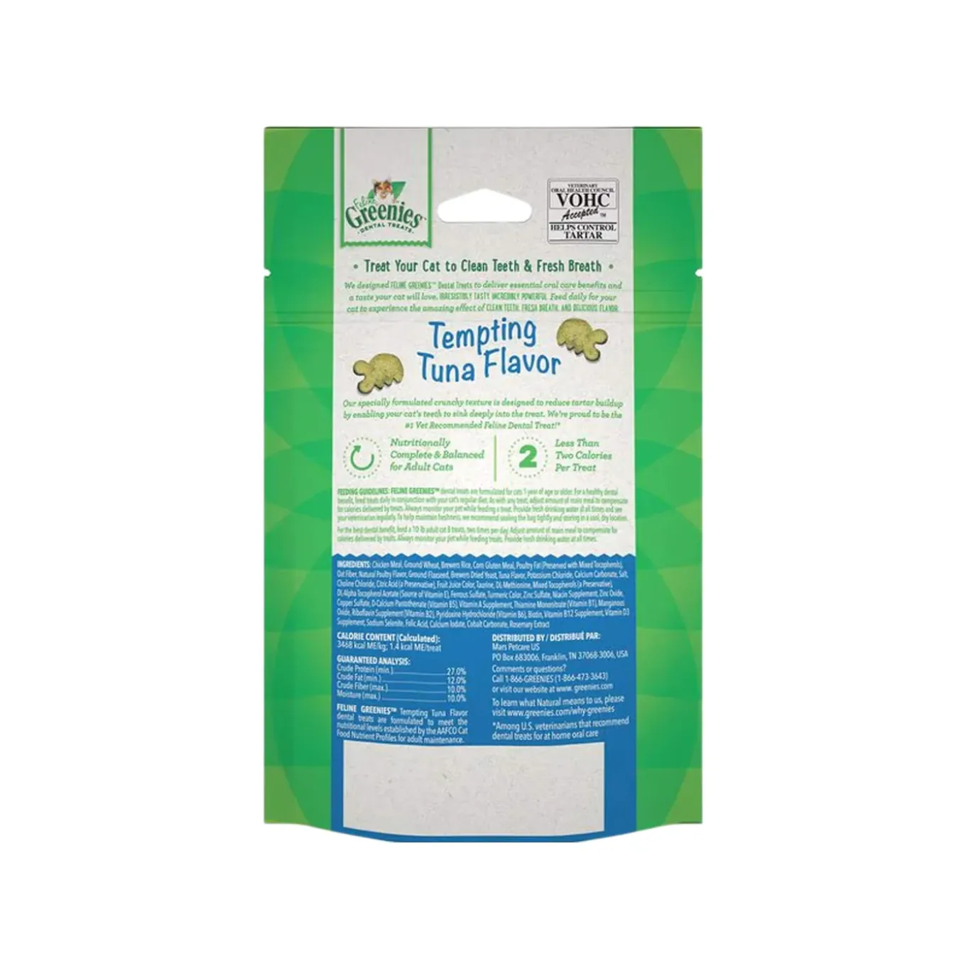Feline Greenies Dental Treats for Cats