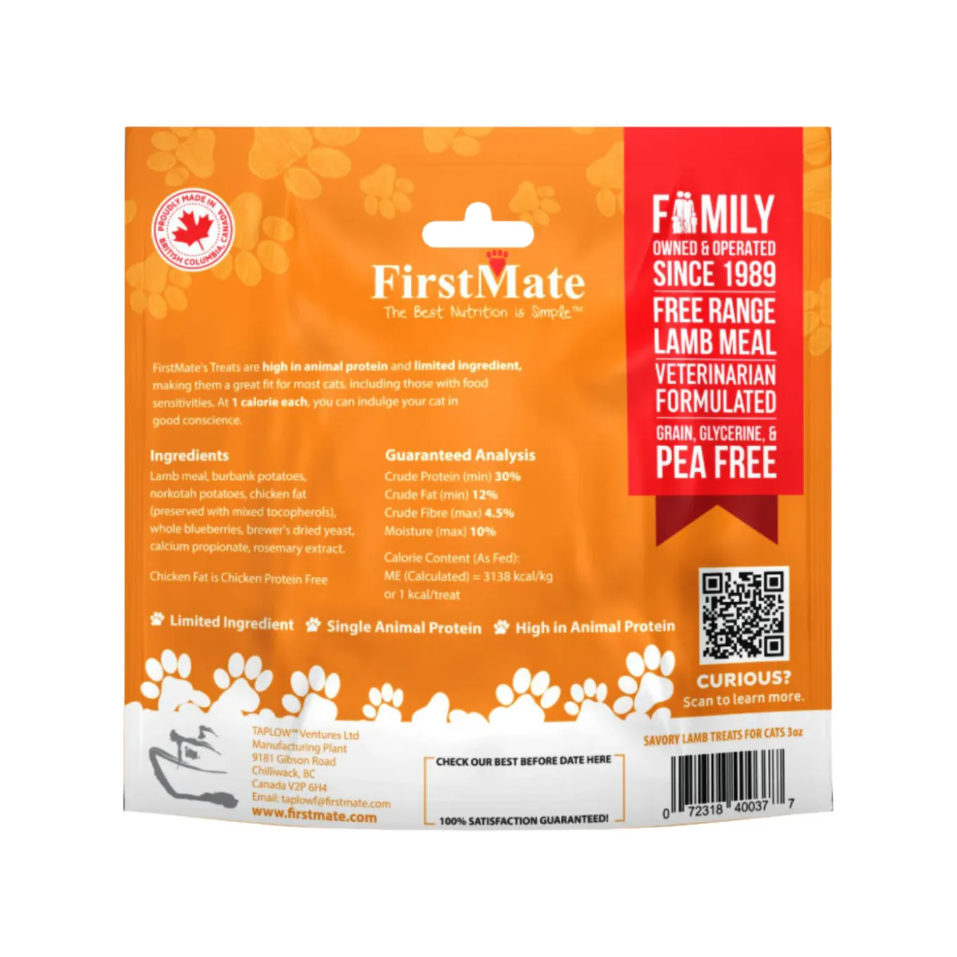 FirstMate Grain Free Cat Treats